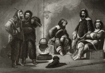 La Vie dans la Brig, gravée par J. McGoffin, de 