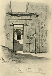 Entrée du temple d