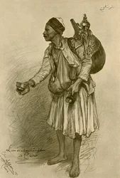 Vendeur de limonade, Le Caire, Égypte