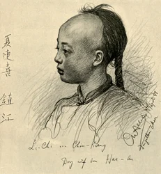 Li-Chi de Chinkiang, Chine, 1898