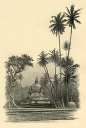 Sanctuaire Natha Devale, Kandy, Ceylan