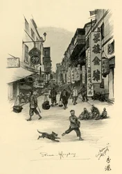 Rue à Hong Kong