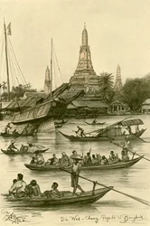 Wat Chaeng, Bangkok, Siam, 1898