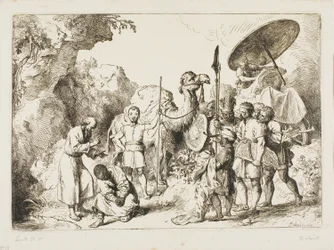 Baptême du chambellan de la reine Candace d