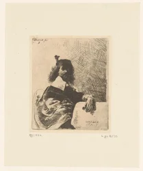 Homme avec des lunettes à la main