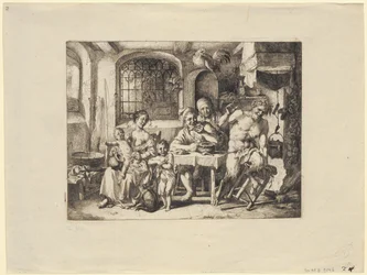 Satyre chez le paysan