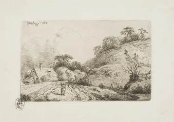 Le Champ de blé (Manière de Rembrandt)