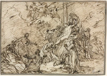 La Déposition (recto)