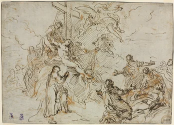 La Déposition (verso)