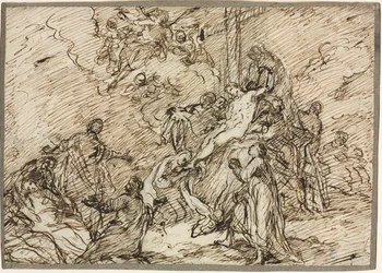 La Déposition (recto)