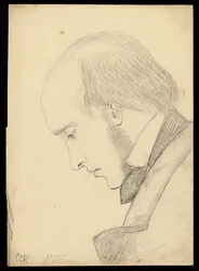 Portrait de William Michael Rossetti