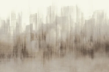 Silhouette urbaine floue