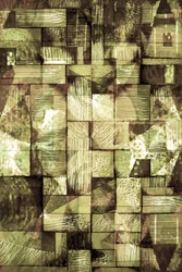 Fragments géométriques aux tons terreux