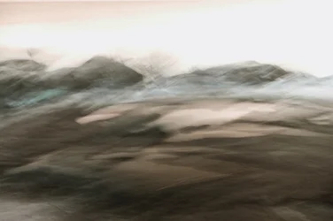 Paysage de montagne éthéré