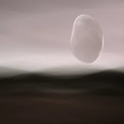 Sphère abstraite flottante