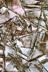 Géométrie de la glace fracturée