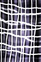 Grille abstraite indigo