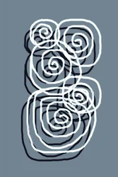 Flux serein en spirale
