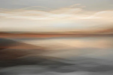 Reflet sur un horizon flou