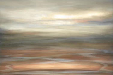 Paysage abstrait chaleureux