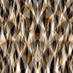 Une abstraction géométrique chaleureuse