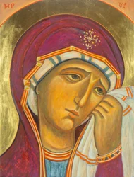 Notre-Dame des Douleurs, 2001 (tempera à l