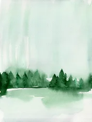 Le lac de la Forêt Brumeuse