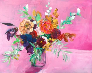Bouquet floral éclatant