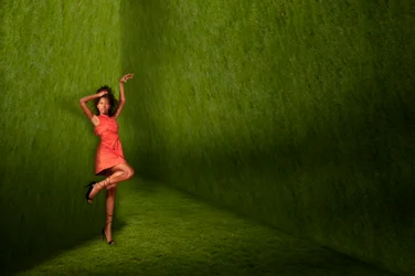 Femme dansante – Monde vert