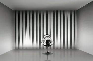 Figurine « Chambre rayée »