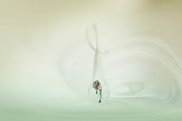 Danseuse fantaisiste des bulles
