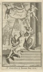 Apollon avec le portrait de Caspar Brandt