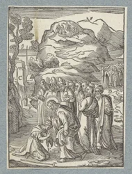 Le Christ guérit un lépreux
