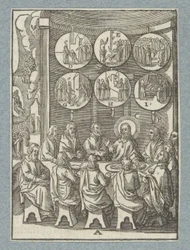 Le Christ apparaît pour la dernière fois aux apôtres