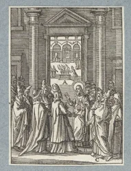 Débat avec les sadducéens et les pharisiens