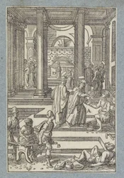 Pierre guérit un paralytique