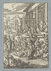 Pierre guérit les malades avec son ombre