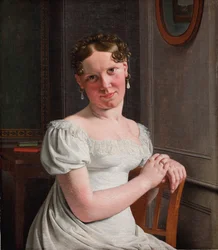 Julie Eckersberg, née Juel, la deuxième épouse de l