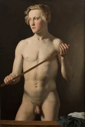 Modèle masculin debout Carl Frørup