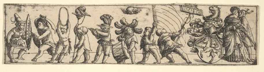 Frise avec des enfants, 1531