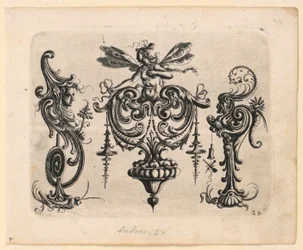 Planche 28, du Neüw Grotteßken Buch (Nouveau livre grotesque)