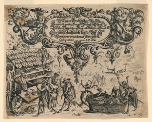 Page de titre du Neüw Grotteßken Buch