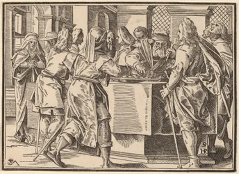 Christ annonce à ses disciples le Jugement dernier
