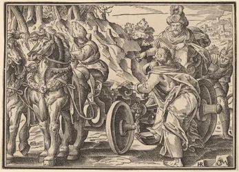 Christ annonce à ses disciples le Jugement dernier