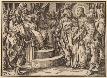 Christ annonce à ses disciples le Jugement dernier