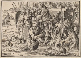Le martyre de Saint Jacques (?)