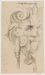Masque orné