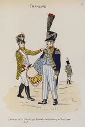Un tambour et maître boulanger de la garde préfectorale de Hambourg, c.1806