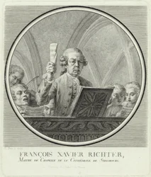 Portrait du compositeur Franz Xaver Richter, 1785