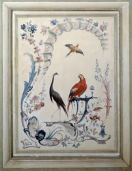 Oiseaux, enseigne du grand salon du château de Champs-sur-Marne